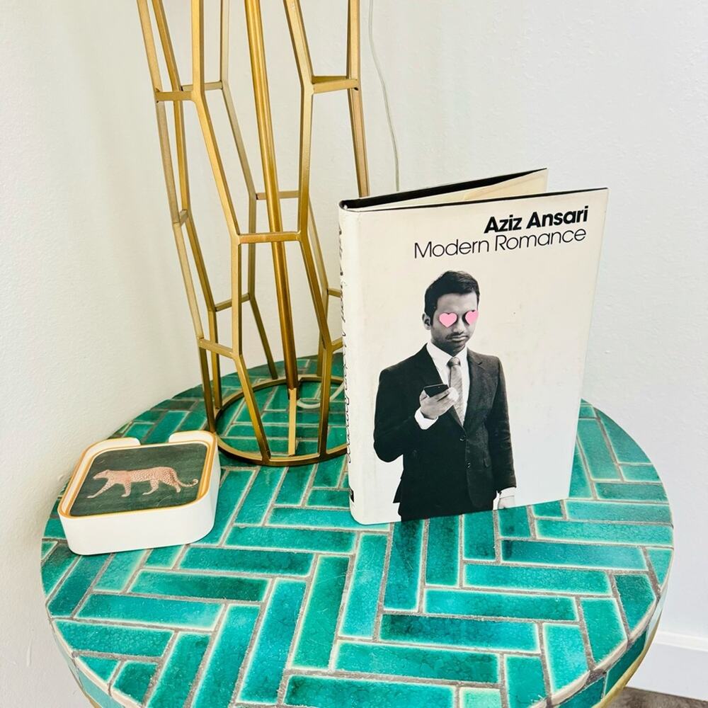 Modern Romance by Aziz Ansari Memoir Hardcover Coffee Table Book Black White